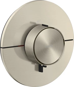 Hansgrohe Axor ShowerSelect ID rund Thermostat brushed nickel