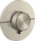 Hansgrohe Axor ShowerSelect ID rund Thermostat brushed nickel Vorschaubild