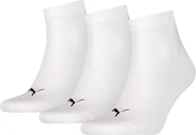 Puma Training Quarter Socken weiß, 3 Paare