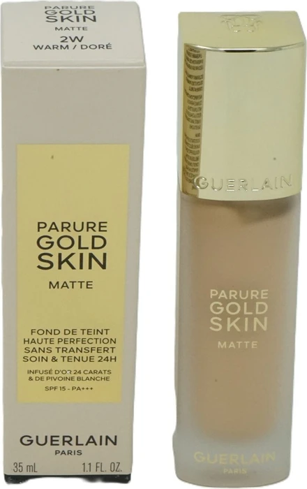 Guerlain Parure Gold Skin Matte Foundation 2W warm LSF15, 35ml