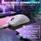 Attack Shark X1 Tri-mode Wireless Gaming Mouse mit Ladestation, weiß, USB/Bluetooth Vorschaubild