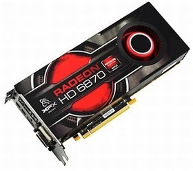 XFX Radeon HD 6870 900M Single Fan ATI-Design, 1GB GDDR5, 2x DVI, HDMI, 2x mDP