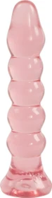 Doc Johnson Crystal Jellies Anal Plug rosa