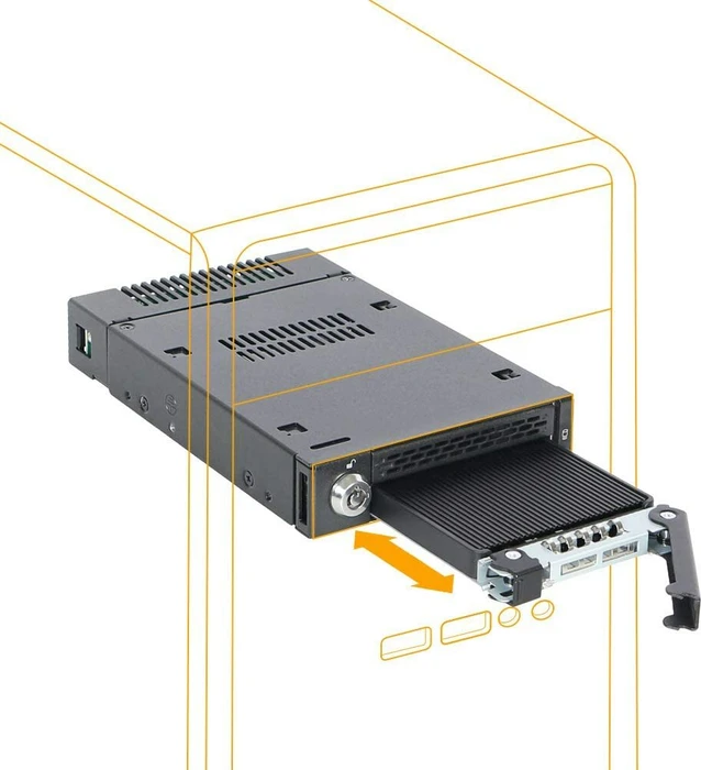 Icy Dock ToughArmor MB833M2K-B