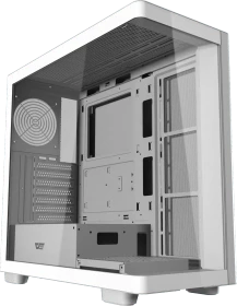 DarkFlash DS900G White, Glasfenster