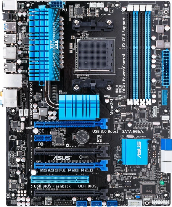 ASUS M5A99FX Pro R2.0 (AMD AM3+)