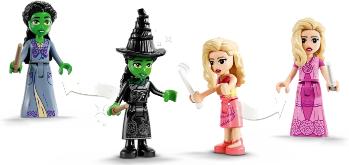 LEGO Wicked - Glindas und Elphabas Schlafsaal