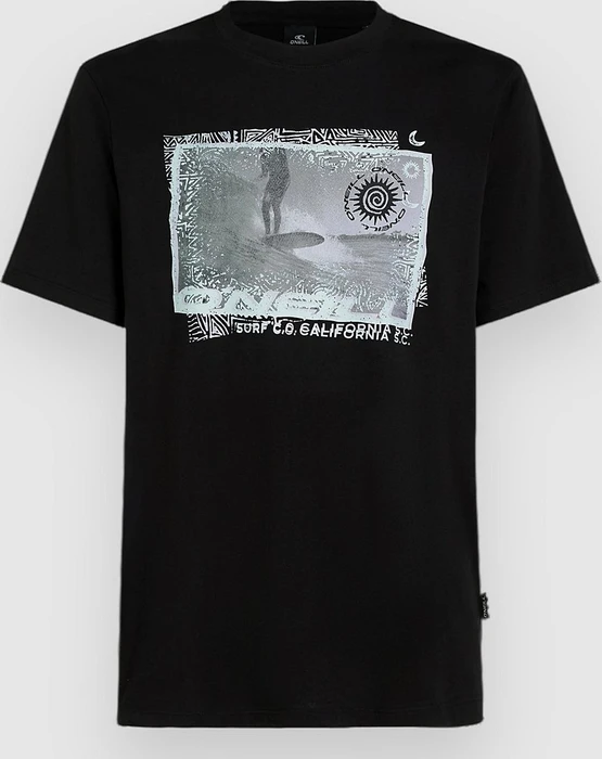 O'Neill Photo Print T-Shirt kurzarm black out (Herren)