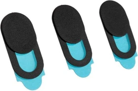 Lamptron AP307B Webcam Slide Cover schwarz, 3er-Pack