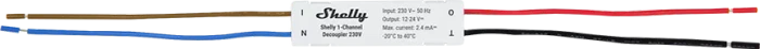 Shelly Decoupler 230V 1-Kanal, Entkoppler
