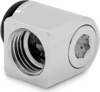 EK Water Blocks Quantum Line EK-Quantum Torque Micro Rotary 90° Winkeladapter, vernickelt