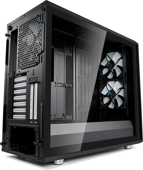 Fractal Design Define S2 Black, Glasfenster, schallgedämmt
