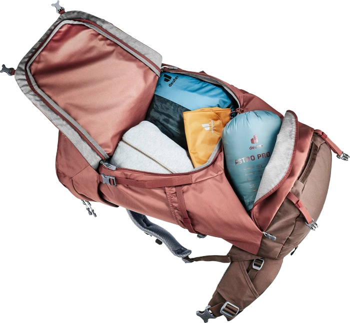 Deuter Voyager 60+10 SL caspia/raisin (Damen)