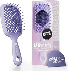 UNbrush Detangling Brush lilac light purple