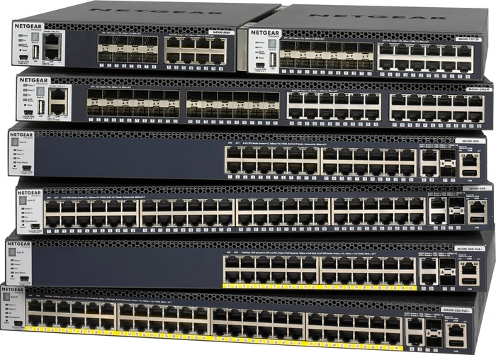 Netgear ProSAFE M4300 Desktop 10G Managed Switch, 20x RJ-45, 4x RJ-45/SFP+