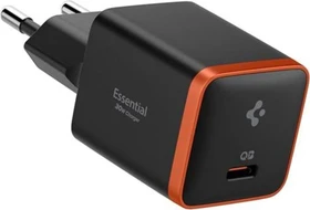 Spigen ArcStation Essential 30W Wall Charger schwarz/orange