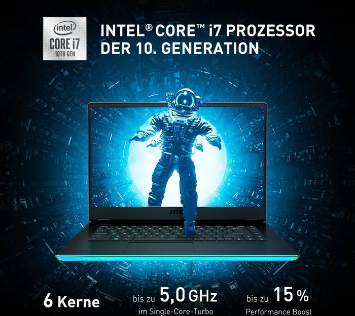 MSI GE66 Raider 10SF-412, Core i7-10875H, 16GB RAM, 1TB SSD, GeForce RTX 2070, DE