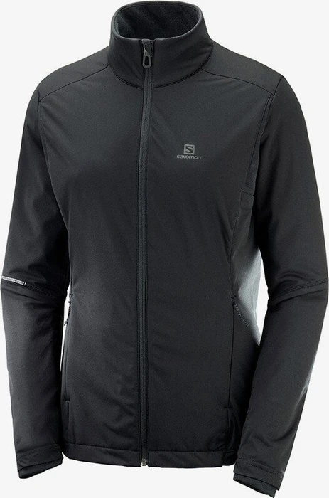 Salomon Agile Warm Funktionsjacke schwarz (Damen)