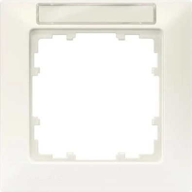 Siemens DELTA line Rahmen 1-Fach, 80x80mm, titanweiß