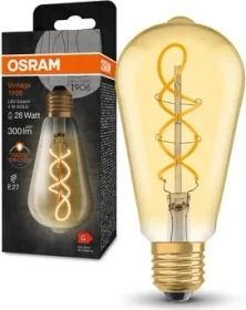 Osram Ledvance Filament LED Vintage 1906 Edison 22 4W/820 E27
