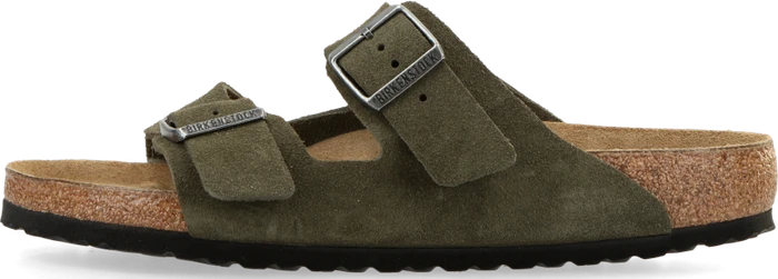 Birkenstock Arizona Veloursleder thyme (Damen)