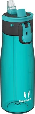 Super Sparrow Tritan Frosted Trinkflasche 1l sea glass