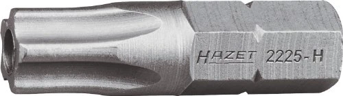Hazet 2225-20H Security Pentalob Bit 1/4", TS20x25mm, 1 Stück