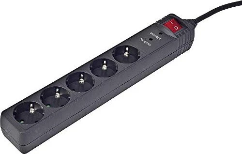Gembird EnerGenie SPG5-C-15, 5-fach, 4.5m