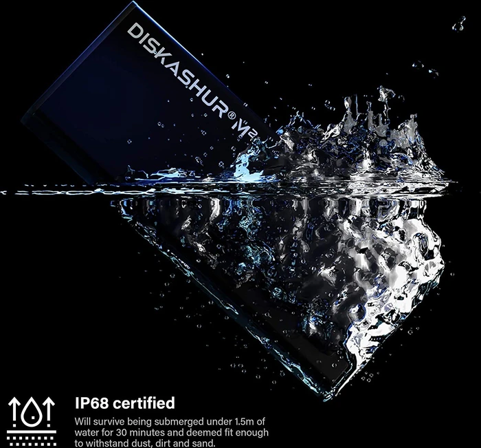iStorage diskAshur M.2, 2TB, USB-A 3.0