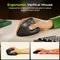 Seenda MOU200 Wireless Ergonomic Vertical Mouse, schwarz, USB/Bluetooth Vorschaubild