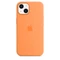 Apple Silikon Case mit MagSafe für iPhone 13 gelborange Vorschaubild