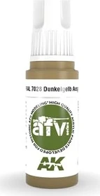 AK-Interactive 3rd Gen Acrylic Colors AFV Series RAL 7028 dunkelgelb ausgabe 1944, 17ml