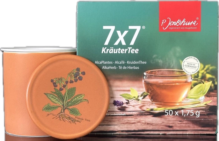 P.Jentschura 7x7 Kräutertee Beutel, 50 Stück