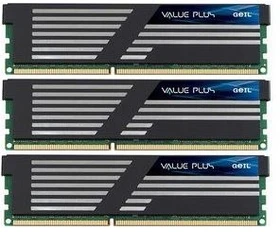 GeIL Value Plus UDIMM 6GB Kit, DDR3-1333, CL9-9-9-24