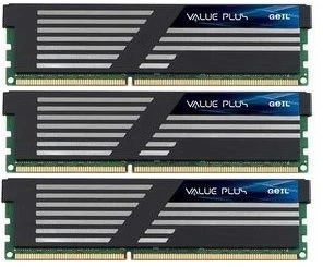 GeIL Value Plus UDIMM 6GB Kit, DDR3-1333, CL9-9-9-24