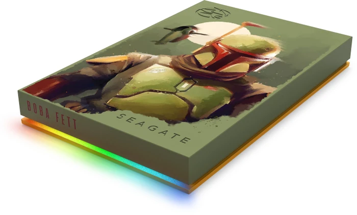 Seagate FireCuda Gaming HDD - Boba Fett Special Edition, 2TB, +Rescue, USB 3.0 Micro-B