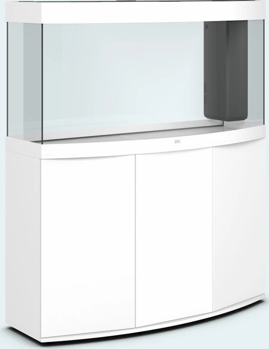 Juwel Vision 260 LED Aquarium-Set mit Unterschrank, weiß/weiß, 260l