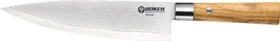 Böker Damast Olive Kochmesser groß 21.2cm