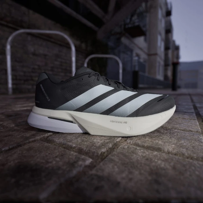 adidas Adizero Boston 13 core black/cloud white/grey five (Herren)