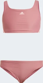 adidas 3-Streifen Bikini-Set pink/pink spark (Junior)