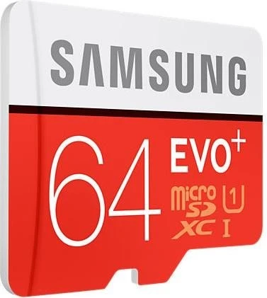 Samsung EVO+ R80/W20 64GB Kit, UHS-I, Class 10
