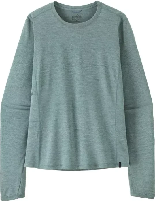 Patagonia Capilene Cool Sun Funktionsshirt langarm nouveau green/blue sage x-dye (Damen)
