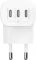 Belkin BoostCharge USB-C-Ladegerät mit drei Anschlüssen und PPS (67W) weiß Vorschaubild