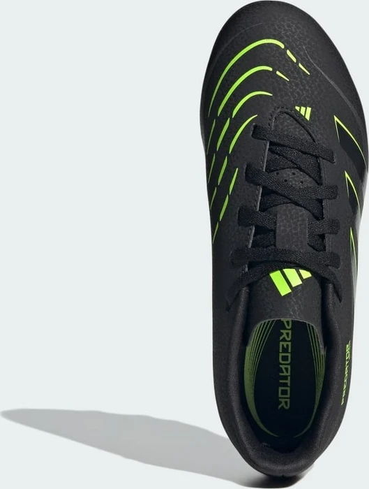 adidas Predator Club FG/MG core black/carbon/lucid lemon (Junior)