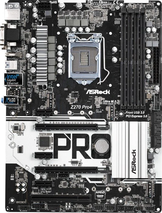 ASRock Z270 Pro4 (Intel 1151)