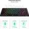 RK Royal Kludge RK84 75% Wireless, schwarz, LEDs RGB, hot-swap, RK BROWN, USB/Bluetooth, DE Vorschaubild