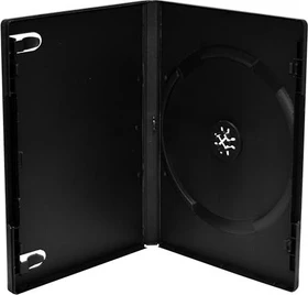 MediaRange DVD-Hülle für 1 Disc, schwarz, 50 Stück