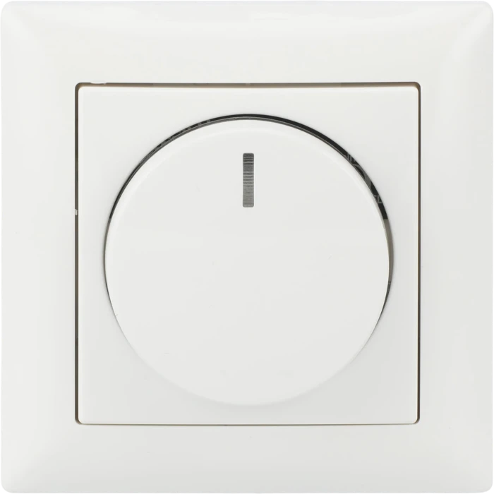 Busch-Jaeger Drehdimmer LED Komplettset, alpinweiß