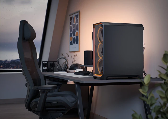 Fractal Design Meshify 3 Black Solid, schwarz