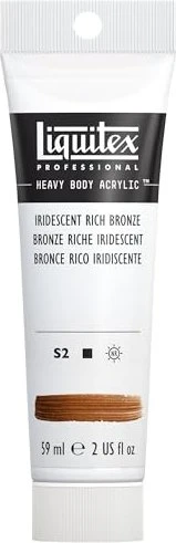 Liquitex Professional Heavy Body Acrylic iridescent rich bronze, 59ml